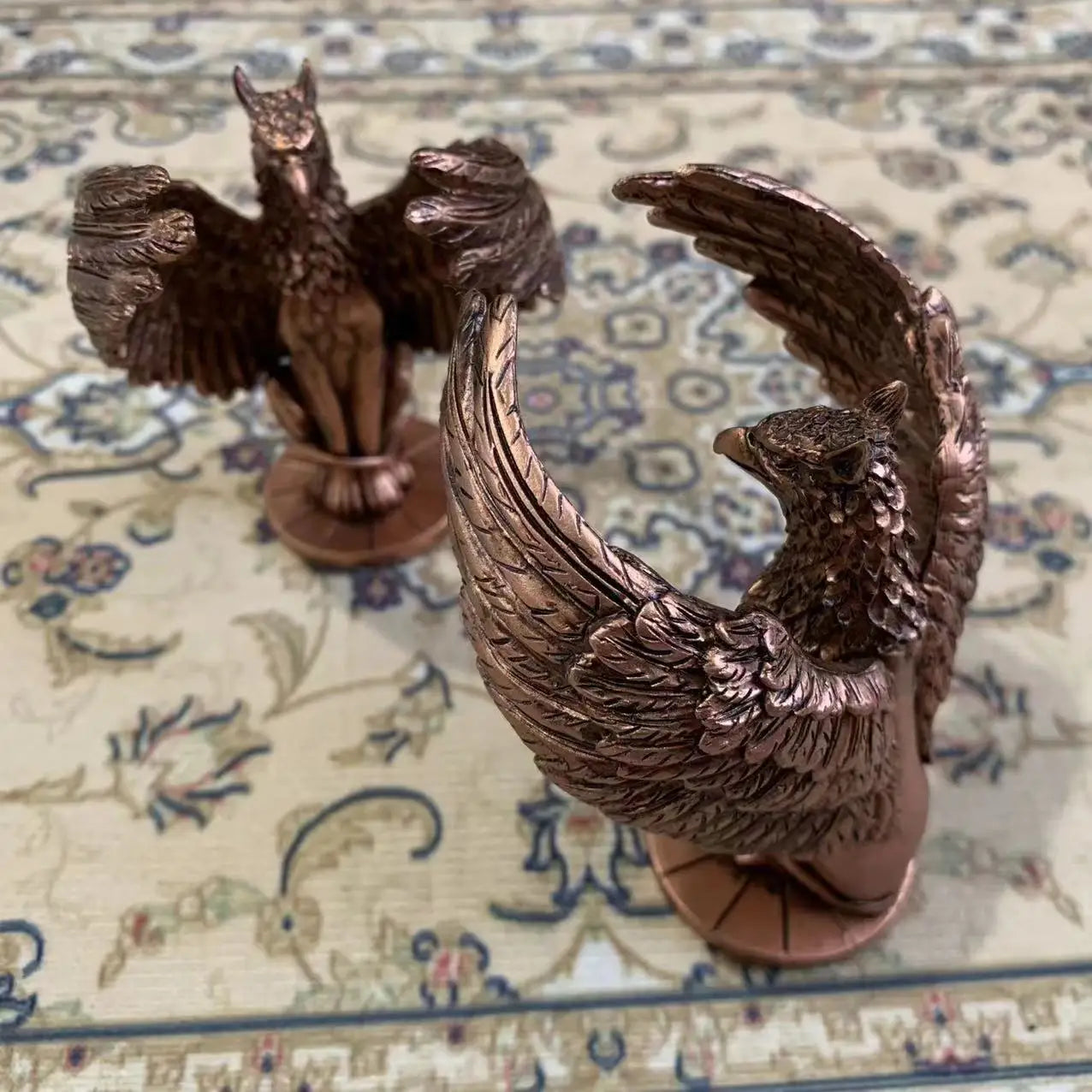 Mythological Griffin Figurine Griffindo Figure Resin Craft Desktop