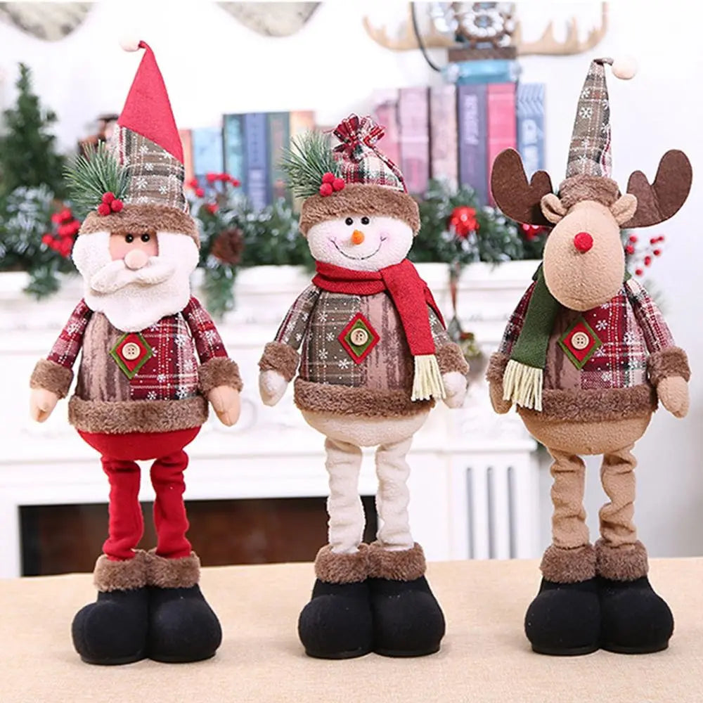 Telescopic Christmas Doll Merry Christmas Decorations For Home 2023