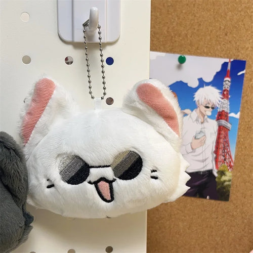 Anime Keychain Geto Suguru and Satoru Gojo Plush Cosplay Doll Pendant
