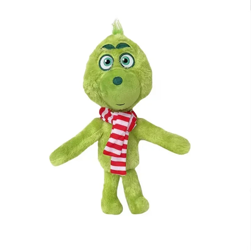 Bandai Grinch Plush Doll Toy Gift Cartoon Style Children Toys Rag Doll