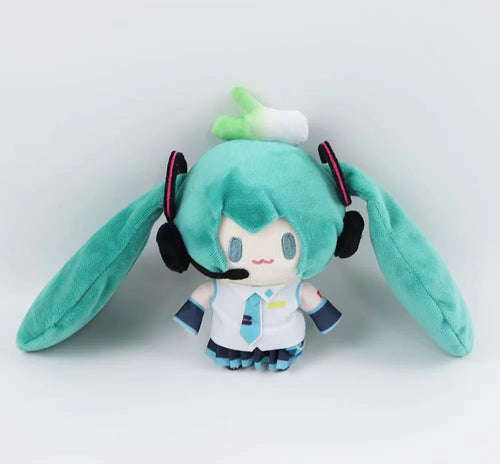 15cm Hatsune Miku Kawaii Q Version Figure Plush Doll Anime Peripheral