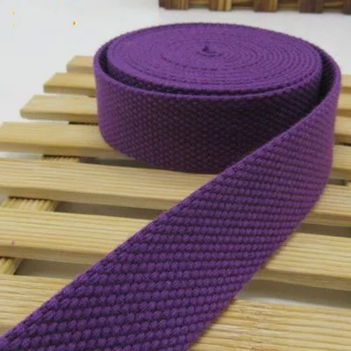 5M Cotton Webbing Suspenders Craft Supplies DIY Decorative Sewing