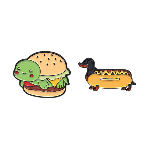 2-9pcs/set Cartoon Characters Collection Enamel Pins Cool Cute Anime