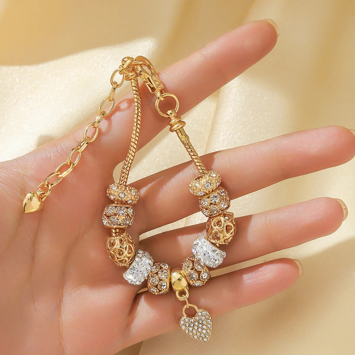 1 Women's Fashion Panjiadorado Element Love Bracelet, Suitable for