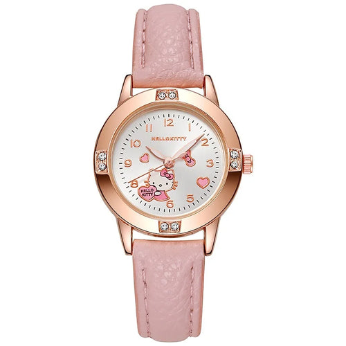 Sanrio Hello Kitty Watch Kawaii Kuromi Cinnamoroll Quartz Casual
