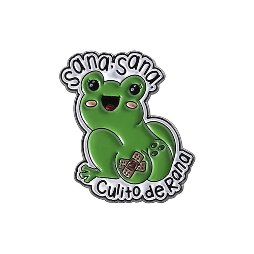 Funny Spanish Quote Enamel Pins Te Calmas O Te Calmas Despues No Digas