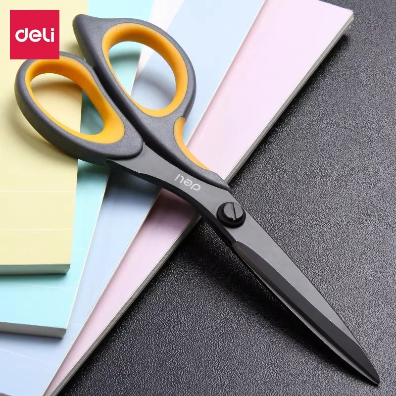 DELI Soft Handle Scissors for Office & Home Use - Durable Sharp