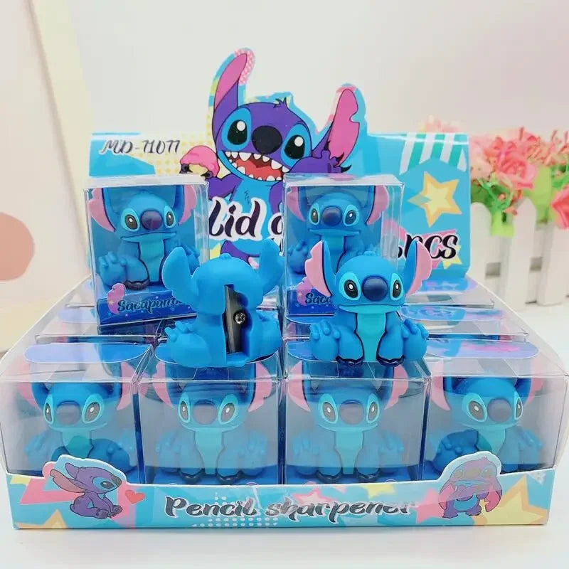 Disney Stitch Pencil Sharpeners MINISO Anime Cartoon Cute Students