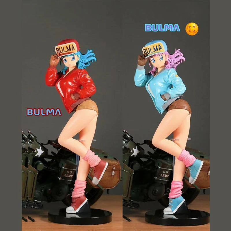 7.87in/26cm Anime Figure Dragon Ball Z Bulma Action Figures Pvc Statue