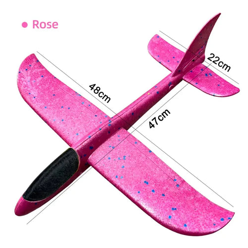 48cm Large EPP Foam Hand Throwing Aircraft Toys Gyratory Stunt