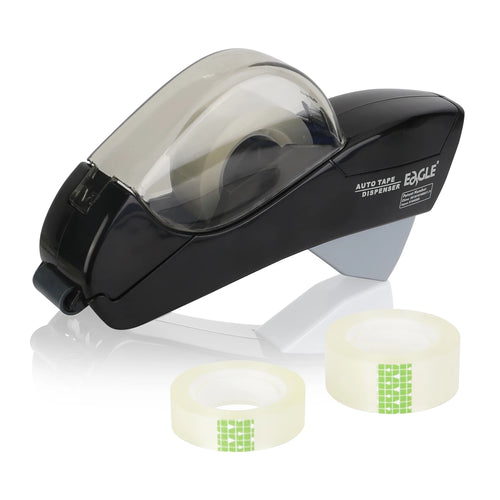 Eagle Automatic Tape Dispenser, No Battery Required, With 2 Rolls Free