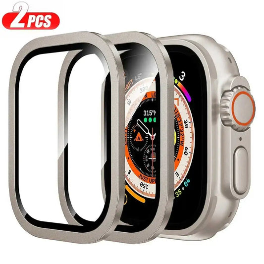 2PCS Tempered Glass For Apple Watch Ultra 49mm Screen Protector