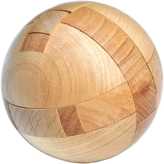 Wooden puzzle balls, home decorations for Halloween, Christmas, and
