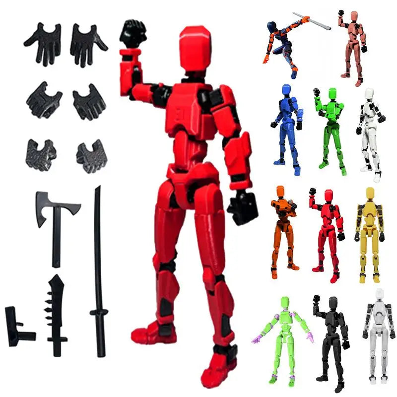Action Doll Titan Multi Joint Mobile Transformation Robot Handheld T13