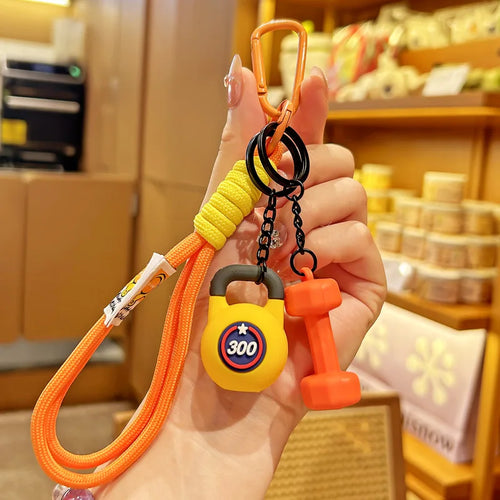 Fitness Keychain for Gym Lovers Premium Gift Sports Enthusiasts