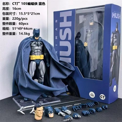 CT Toys Batman Figure Batman Mafex 126 Action Figures DC Justice
