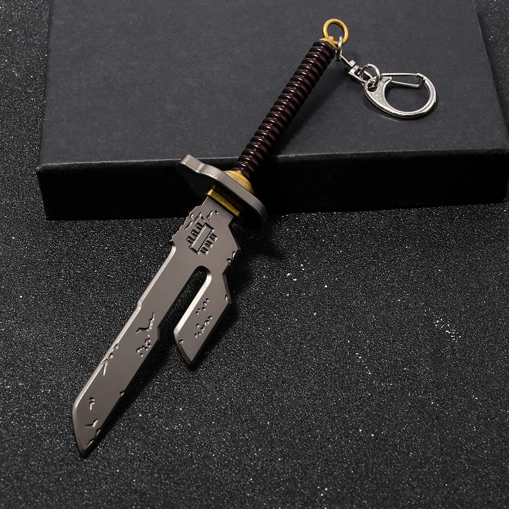 Anime Jujutsu Kaisen Keychain Nanami Kento Fushiguro Toji Weapon Model