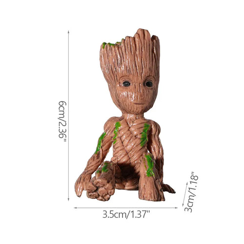 Fashion Handicrafts Anime Action Groot Character Multifunction Plants