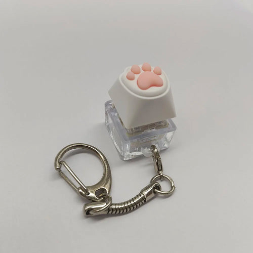 Cute Cat Claw Key Chain Key Ring Fingertip Decompression Pressure Toy