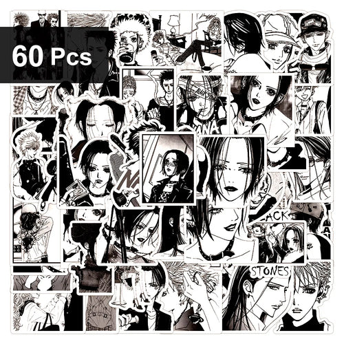 30/60/180p Anime NANA Stickers Cool Graffiti Decals DIY Decoration For
