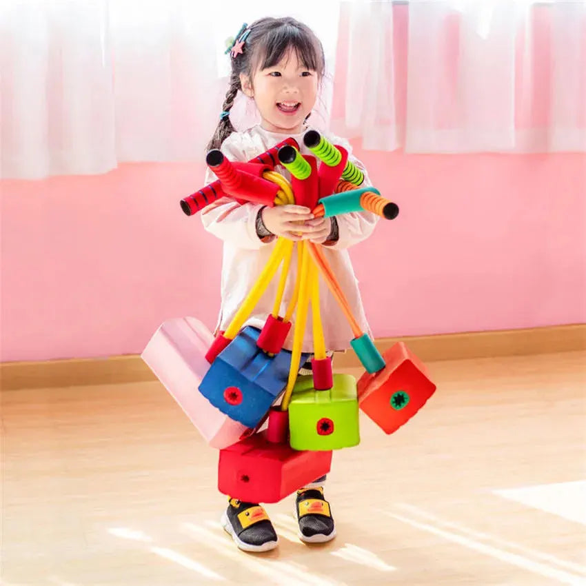 Gifts for 3+Old Boys Girls Foam Pogo Jumper for Kids Outdoor Toys for