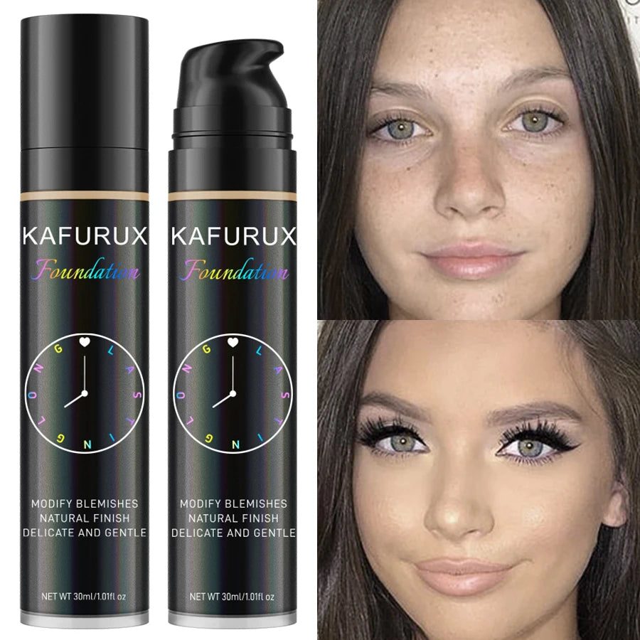 8 colors Liquid Foundation Effective Concealer Waterproof