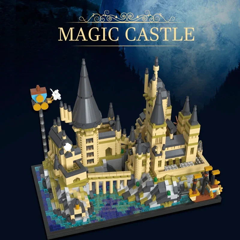 Wizardry Castle Micro Building Blocks Sets Gothic Architecture DIY