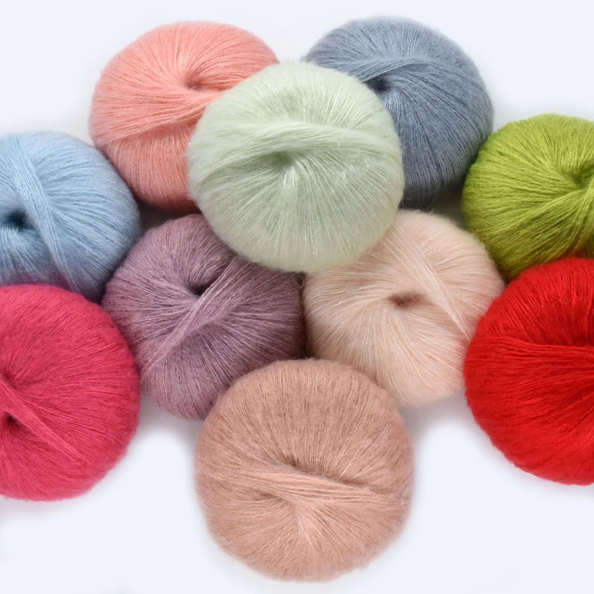 8pcs 400g Mohair Yarn For Crocheting And Knitting DIY Pet Toys  DIY