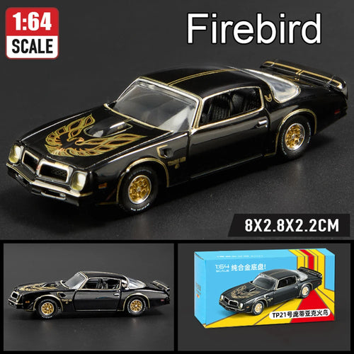 1:64 Scale JDM Corvette GT500 Firebird Daytona Stardust Alloy Diecast
