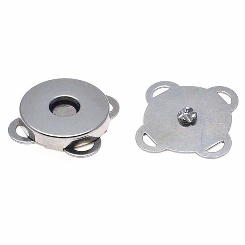 10 Pcs/Pack Metal Magnetic Snap Fasteners Clasps Buttons Handbag Purse