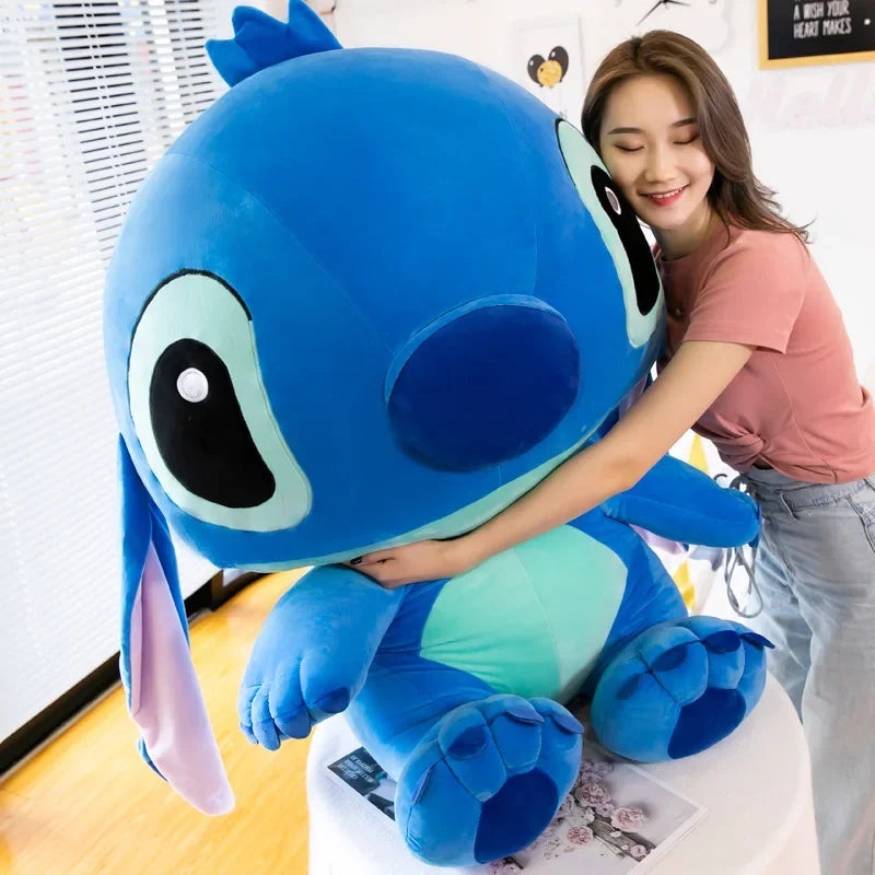 20-60cm Giant Size Lilo & Stitch Couple Models Cartoon Stuffed Plush