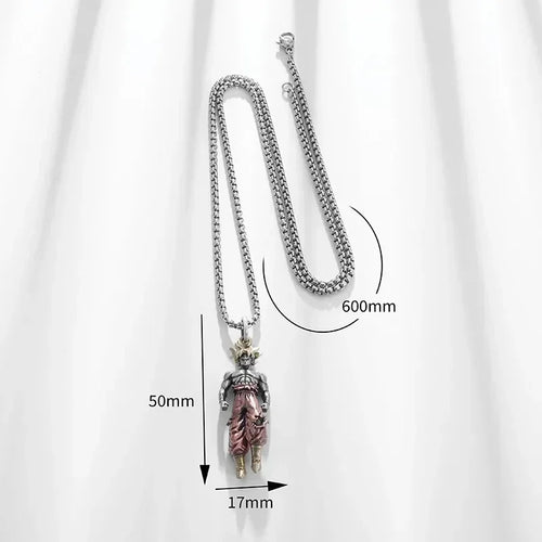 Dragon Ball Son Goku Metal Necklace Anime Characters Men Women Retro