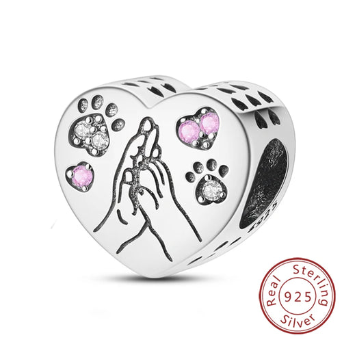 Hot Sale Charm Bead Pendant 925 Sterling Silver Firefly Love Heart