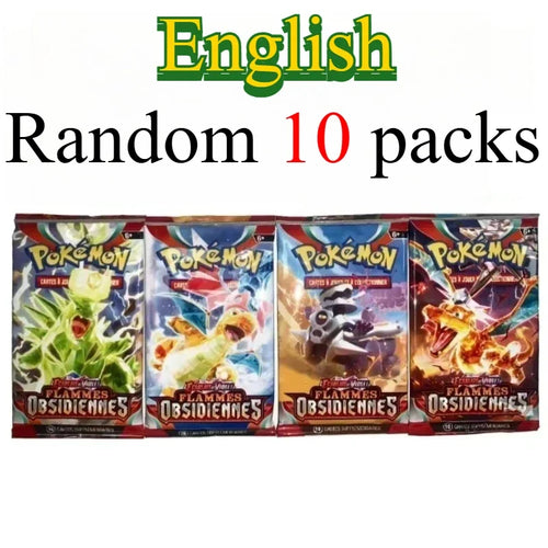 10 Pokémon Card Packs, Bright Stars,151 Prismatic Evolutions,PALDEAN