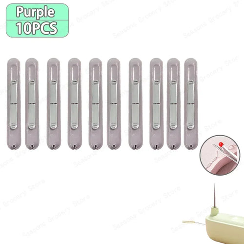 2 In 1 Needle Threader and Seam Ripper Tool Multifunctional Sewing