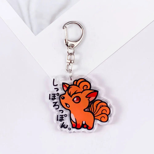 Pokémon Pikachu Cute Acrylic Keychain Accessories Pikachu Charizard