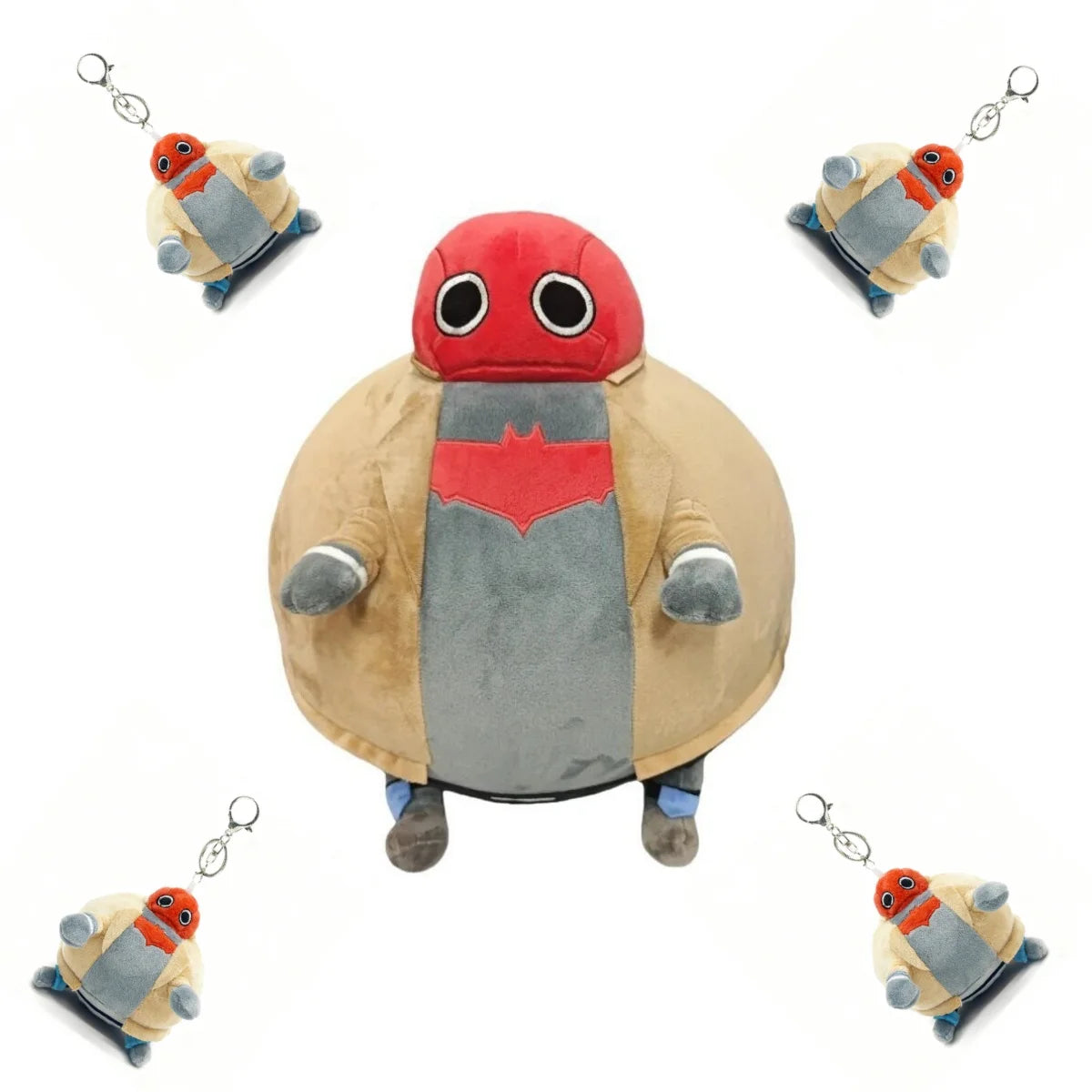 Hot In Stock Fat Jason Todd Plush Doll Cute Anime Peripherals Toy