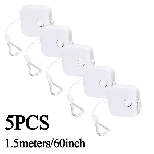Double Scale Ruler Plastic Roll Tape Mini Tape Measure Accurate