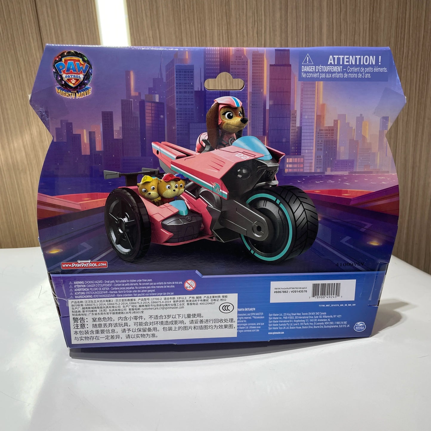 100% Original Paw Patrol Mighty Movie Liberty & Poms JR. Patrollers
