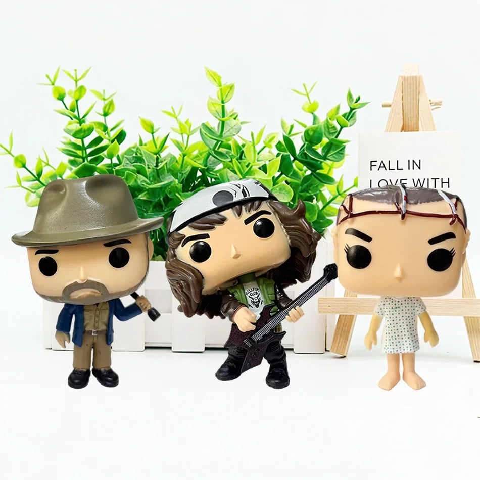 Anime Strangers Things Figure Jane Ives/Will Byers/Mike Wheeler Action