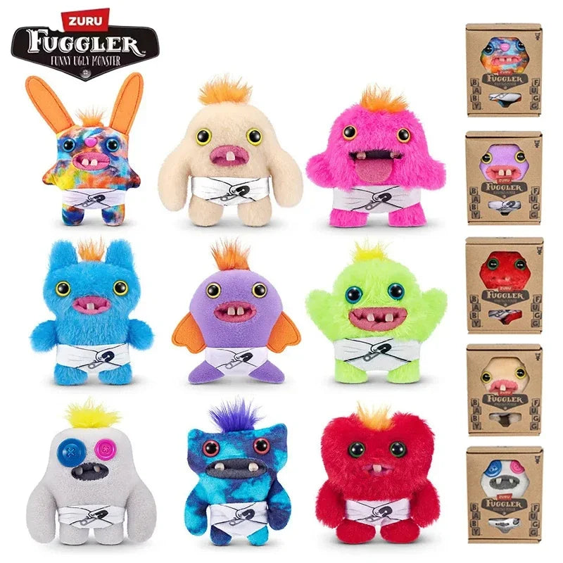 Fuggler Plush Baby Series Mr Needles Funny Ugly Monster Fuggs Munch