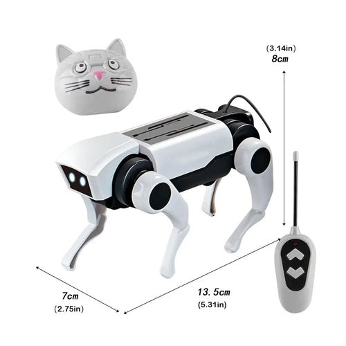 Rc Robot Children's Remote Control Mechanical Dog Toy Science Teaching