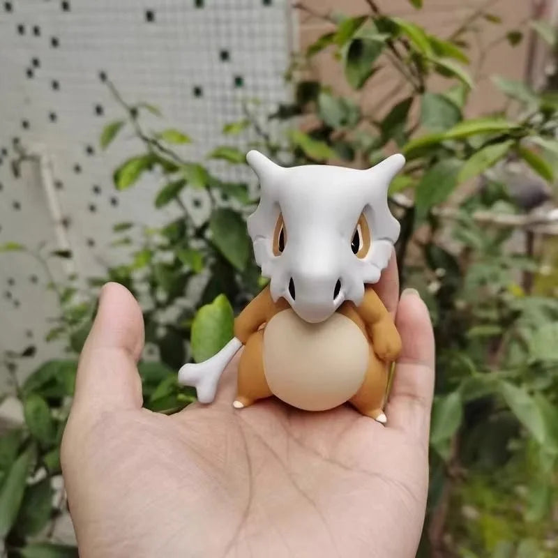 Pokemon Anime Figure Pocket Monsters Cubone 8cm Cute Action Figure Car