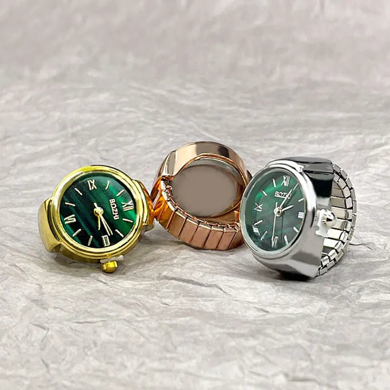Hot Selling Finger Watch Ring Creative Movement Fashion Accessories