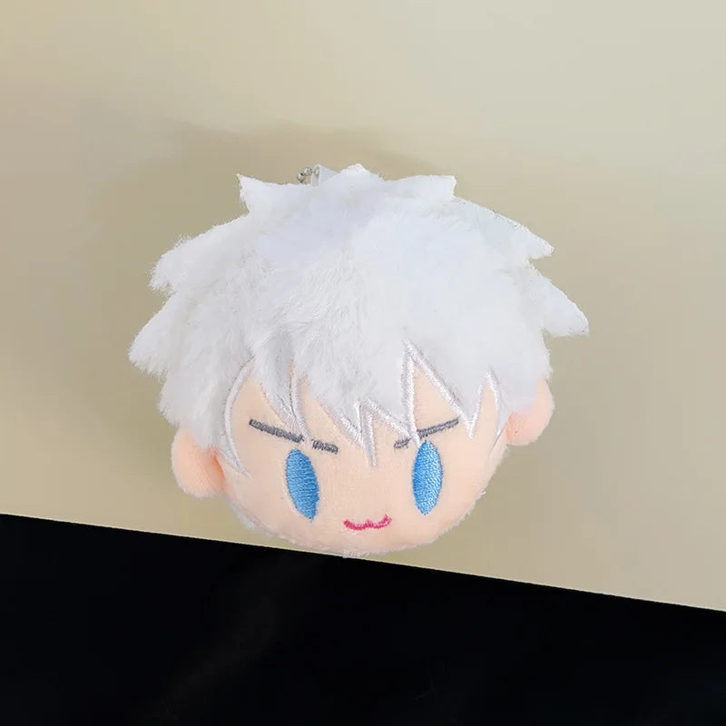 Anime Jujustu Kaisens Plush Pendant Keychain Gojo Satoru School Bag