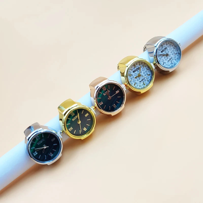 Hot Selling Finger Watch Ring Creative Movement Fashion Accessories