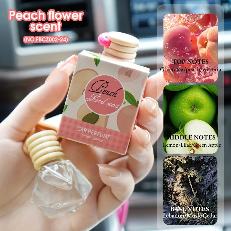 Car Air Freshener Mini Aromatherapy Essential Oil Odor Eliminator Kit