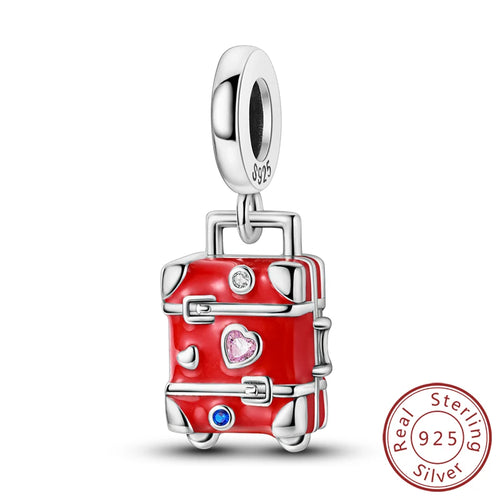 Hot Sale Charm Bead Pendant 925 Sterling Silver Firefly Love Heart