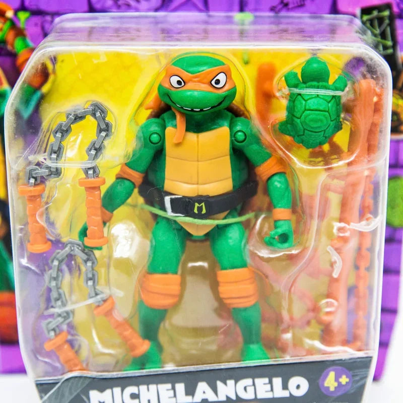 Teenage Mutant Ninja Turtles Action Figures Raphael Michelangelo Joint
