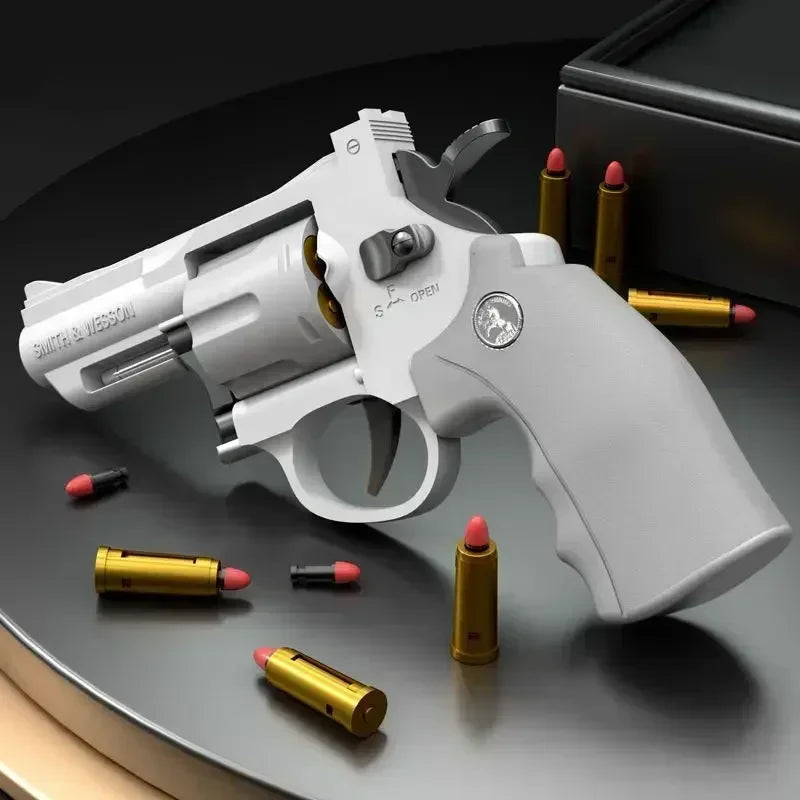 Magnum Zp-5 357 Long Alloy Revolver Soft Bullet Can Be Fired Pistol